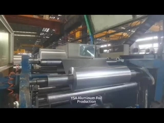 চীন খাদ্য প্যাকেজিং জন্য কাস্টমাইজড 6-200 মাইক্রন 100% অ্যালুমিনিয়াম ফয়েল jumbo রোল উত্পাদন