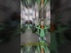 ইনস্যুলেশন 1060 অ্যালুমিনিয়াম কয়েল 0.45mm 0.5mm কমলা ফিল্ম অ্যালুমিনিয়াম রোল ইনস্যুলেশন অ্যালুমিনিয়াম কয়েল