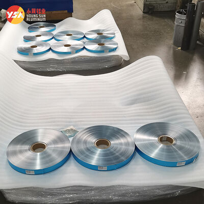 Hot Melt Adhesive Aluminum Foil Laminated Polyester Film Aluminum Film Al PET Polyester Film Free Sample for Cable Shielding