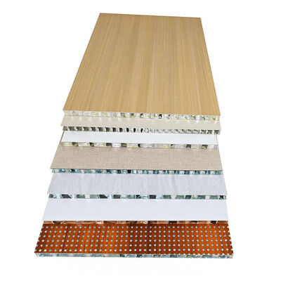 Aluminum Honeycomb Ceiling Panel 3003 Core 7-50mm Thickness Lightweight Fireproof Wall Panel 1220x2440mm