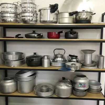 Deep Drawing Aluminum Discs Circles Cookware Utensils Custom Diameter High Flatness Burr Free Edge Food Grade