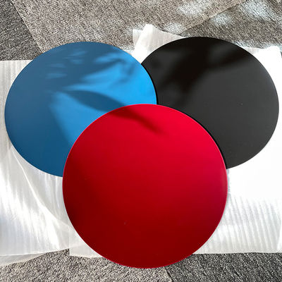 T351 Pan Colored Coat Aluminum Disc H18 Mill Finish Cooker Custom Size High Flatness Burr Free Edge Food Grade