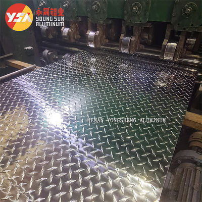 Embossed Diamond Aluminum Plate 5754 5052 Aluminum Checkered Plate 1050 3003 Embossed Aluminum Coil