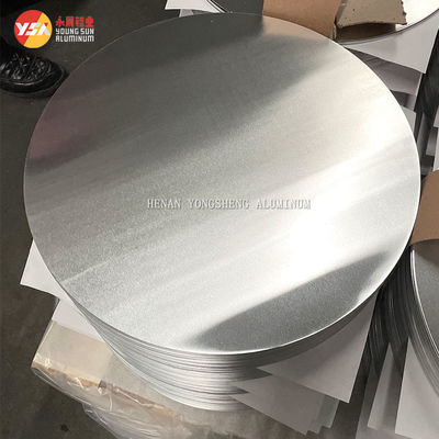 0.55mm 1060 Aluminum Circle O H Temper Disc Kitchen Custom Size High Flatness Burr Free Edge Food Grade