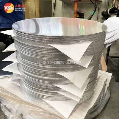 Disc Aluminum Pan Pot Stamping Spinning Kitchenware Circle Custom Size High Flatness Burr Free Edge Food Grade