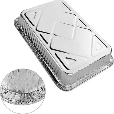 Customizable Disposable Aluminum Foil Lunch Box For Restaurants