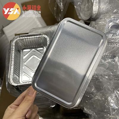 Hot and Cold Use Silver Foil Tray Aluminium foil Food Container