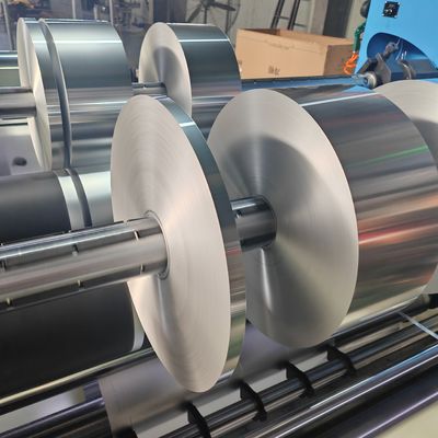 8011 O Temper Flexible Aluminum Foil Duct Roll HVAC Insulation Wrap Foil