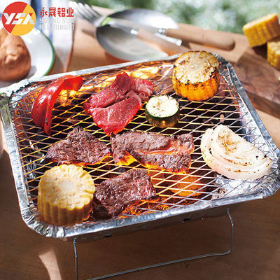 একক ব্যবহার BBQ গ্রিল পোর্টেবল কাঠকয়লা গ্রিল disposable গ্রিল ট্রে