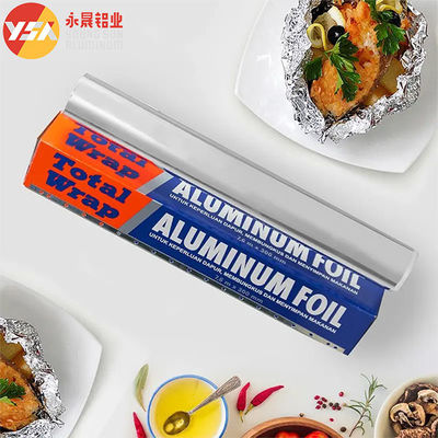 37.5 Sq Ft Thin Aluminum Foil Roll 14 Micron Kitchen Disposable Wrap Foil