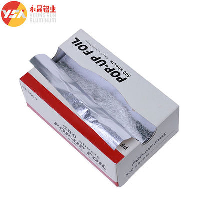Kitchen Pop Up Aluminum Foil Sheets 200 500 Count Food Packing Wrap Foil