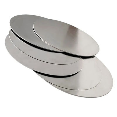 1060 1050 Aluminum Discs Lighting Lamps Reflective H14 Custom Size High Flatness Burr Free Edge Food Grade