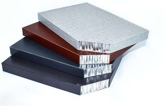 Aluminum Honeycomb Ceiling Panel 3003 Core 7-50mm Thickness Lightweight Fireproof Wall Panel 1220x2440mm