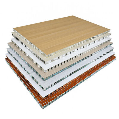 Aluminum Honeycomb Ceiling Panel 3003 Core 7-50mm Thickness Lightweight Fireproof Wall Panel 1220x2440mm