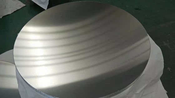 Non Stick 1050 3003 5052 Aluminum Round Circle Cookware Utensils Custom Size High Flatness Burr Free Edge Food Grade