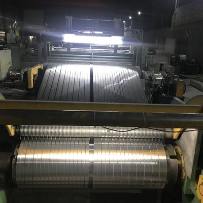 সফট টেম্পার H18 0.13 মিমি পাতলা 1100 অ্যালুমিনিয়াম অ্যালয় স্ট্রিপ হাই টেনসিল স্লিট