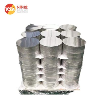 A1050 A1060 A1070 A1100 A3003 অ্যালুমিনিয়াম বৃত্তাকার কারুশিল্প রান্নার প্যান কাস্টম আকার উচ্চ সমতলতা বোর মুক্ত প্রান্ত খাদ্য গ্রেড