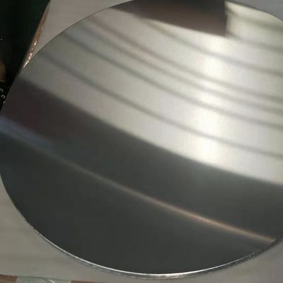 মিল ফিনিশ H32 5052 অ্যালুমিনিয়াম ডিস্ক সার্কেল রোড সাইন কাস্টম সাইজ উচ্চ সমতলতা বার-মুক্ত প্রান্ত ফুড গ্রেড