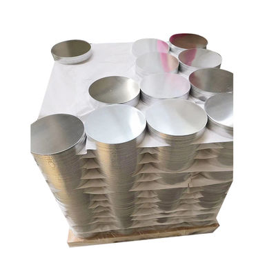 ট্রাফিক সাইন পাত্রের জন্য 1050 1100 1050 5754 অ্যালুমিনিয়াম ডিস্ক