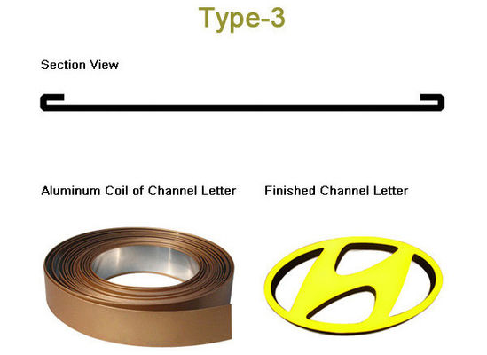 Corrosion Resistant Aluminum Trim Coil 1xxx 3xxx 5xxx 0.3-0.7mm Channel Letter Roll