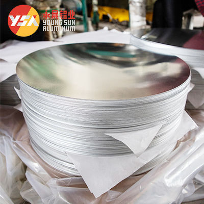 H14 Cookware Aluminum Disc 1070 Reflective Sheet ASTM B209 Custom Size High Flatness Burr Free Edge Food Grade