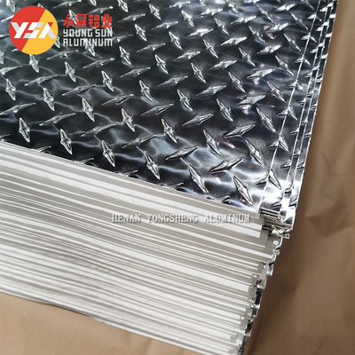 6061 5052 Stucco Embossed Aluminum Diamond Plate Sheet 3003 H14 Aluminum Checker Plate