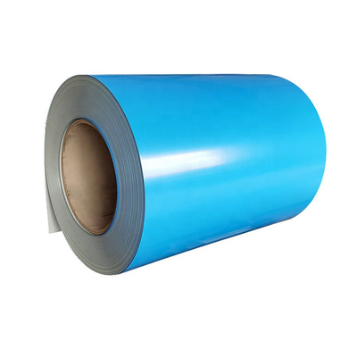 লেপ বেধ PVDF 25 মাইক্রন 1050 1060 অ্যালুমিনিয়াম কয়েল স্টক 3mm 5mm
